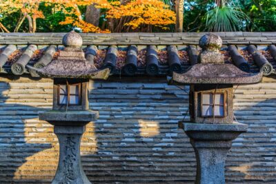 Lanterns - Iwashimizu Hachiman-gu shrine