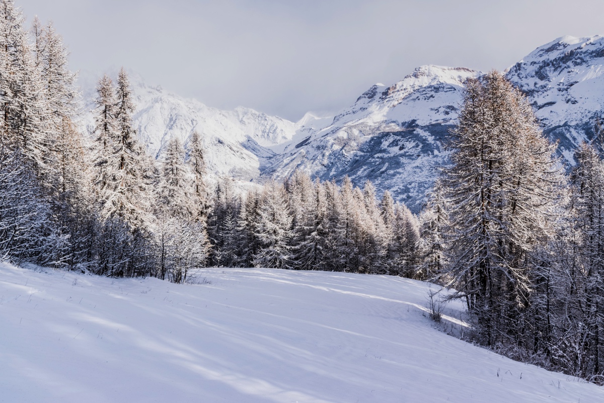 hautes alpes neige