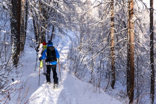 Randonnée en raquettes dans les Hautes-Alpes