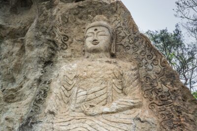 Statue de Bouddha au temple Golgulsa