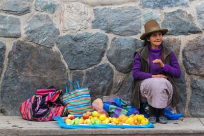 Marché d'Ollantaytambo au Pérou