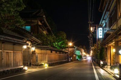 Une rue de Kinosaki Onsen