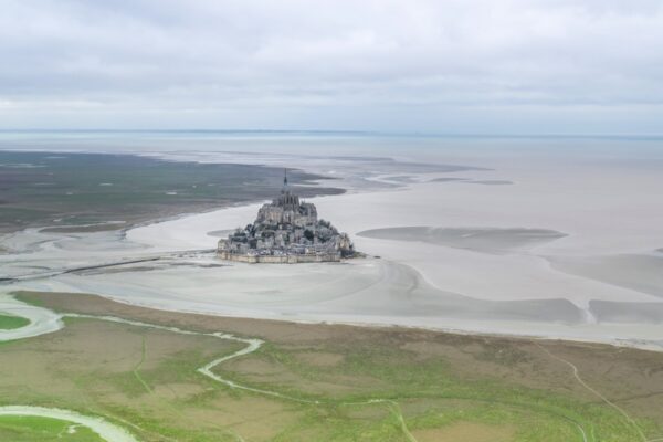 Vol en ULM au Mont-Saint-Michel