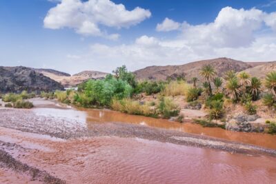 Oued Dadès près du village de Sidi Flah