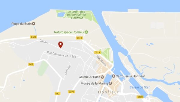 Plan Ferme Saint Siméon à Honfleur