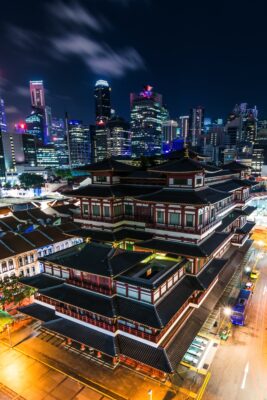 Buddha Tooth Relic temple, une visite incontournable à Singapour