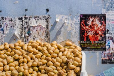 Dans une rue de Little India à Singapour