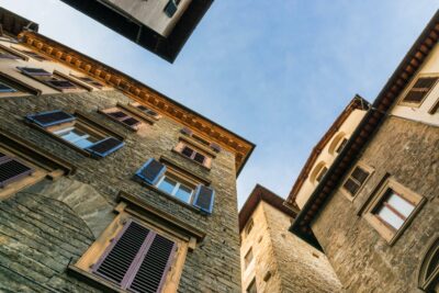 Maisons dans une rue de Florence