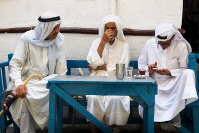 Café traditionnel à Manama
