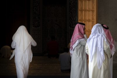 Près d'une mosquée de Manama