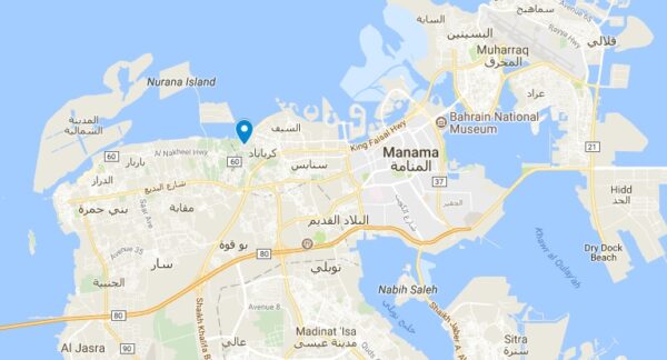 Plan Qal'at al Bahrain