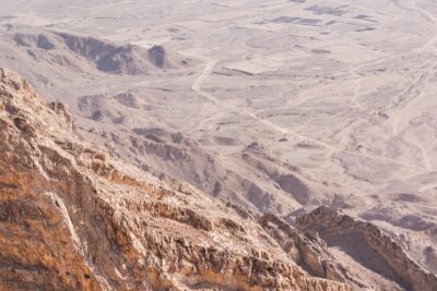 Vue depuis le sommet du Jebel Hafeet