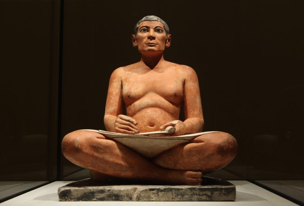 Le Scribe accroupi - Musée du Louvre