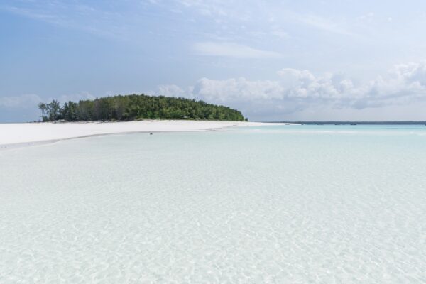 Mnemba Island à marée basse