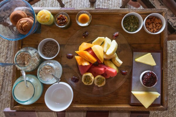 Petit déjeuner au lodge andBeyond Mnemba