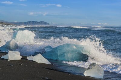 Plage de Jokulsarlon