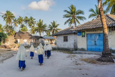Village de Jambiani à Zanzibar