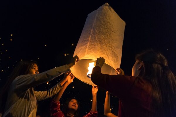 Loy Krathong à Chiang Mai