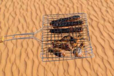 Barbecue dans le Rub al Khali