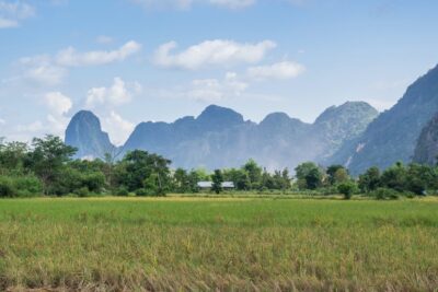 Paysage autour de Vang Vieng