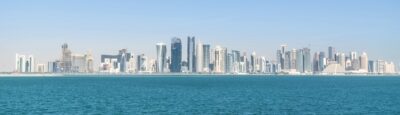 Skyline de Doha au Qatar