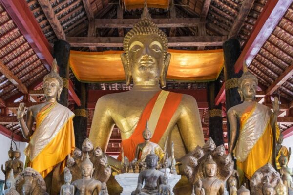 Temple bouddhiste à Luang Prabang