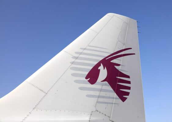 Avion de la compagnie aérienne Qatar Airways