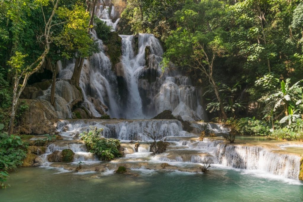 Kuang Si waterfalls