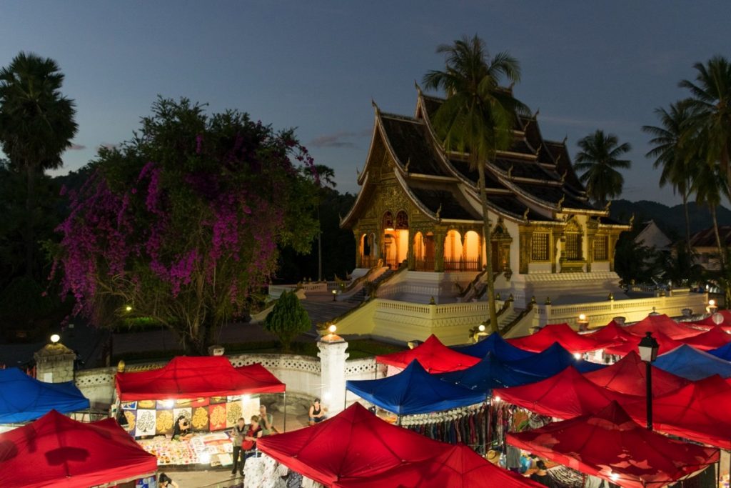 Night market de Luang Prabang