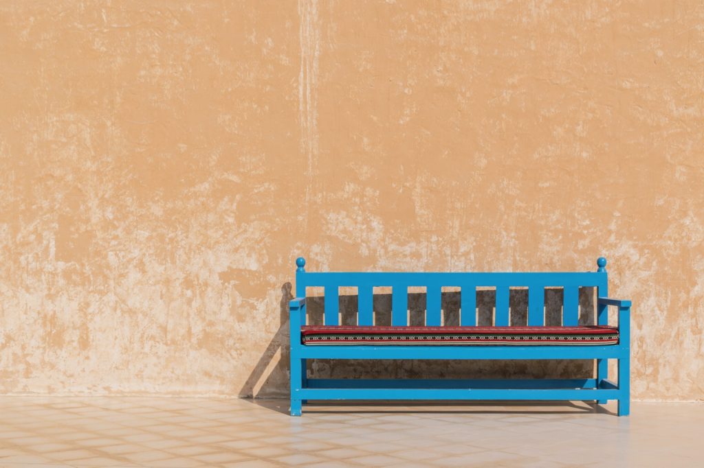 Banc typique du Qatar