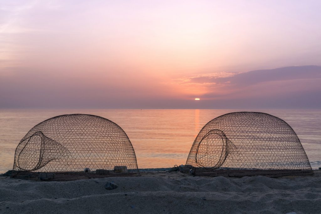 Coucher de soleil à Oman