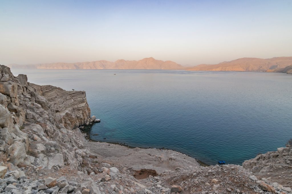 Fjord de Musandam à Oman