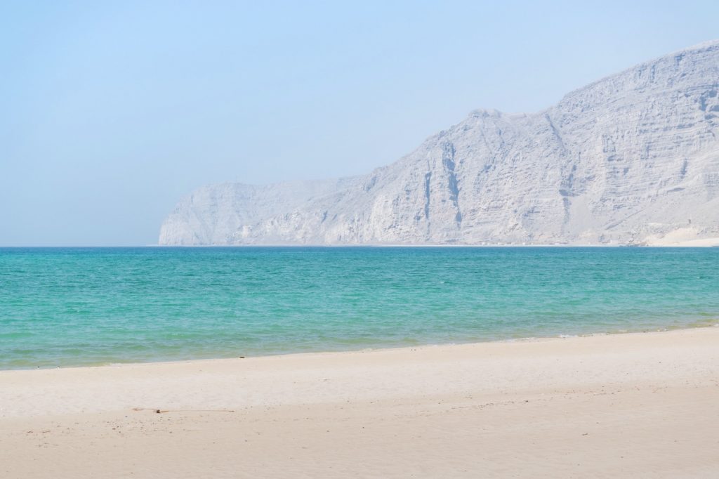 Plage du sultanat d'Oman