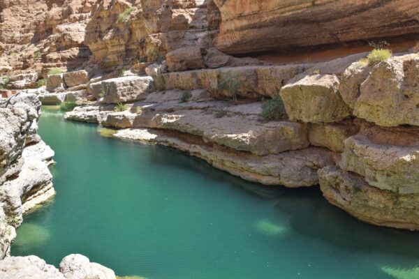 Wadi Shab au sultanat d'Oman