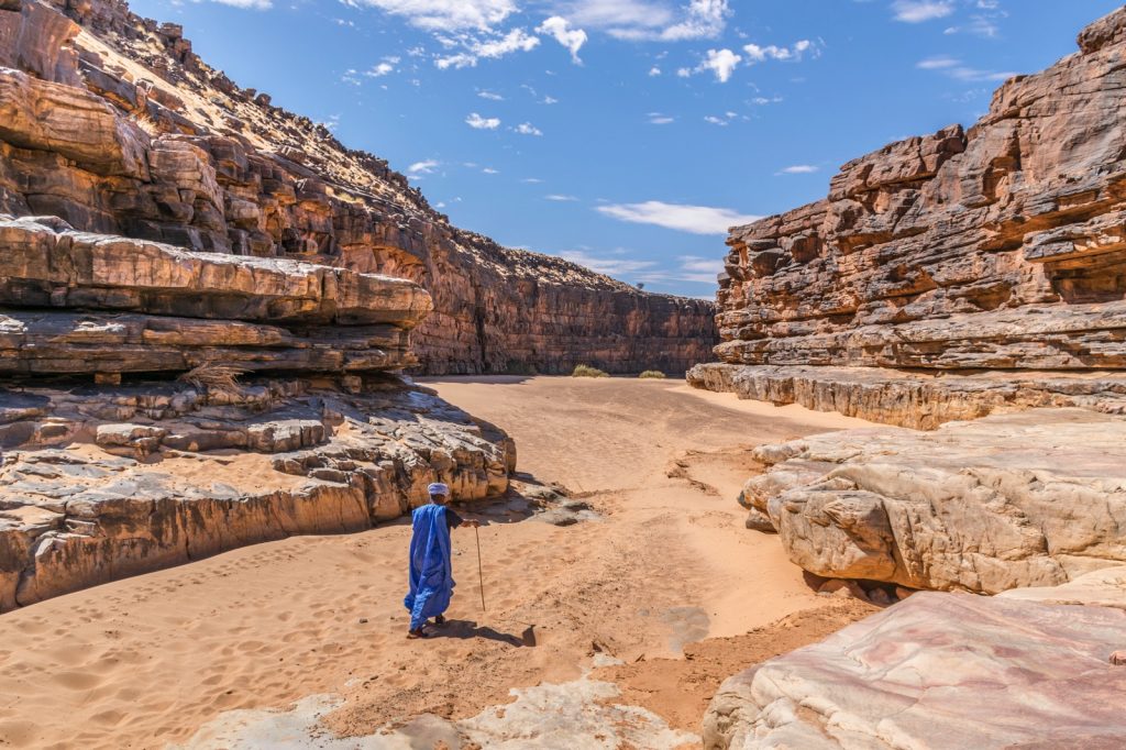 Canyon de Mhaireth en Mauritanie