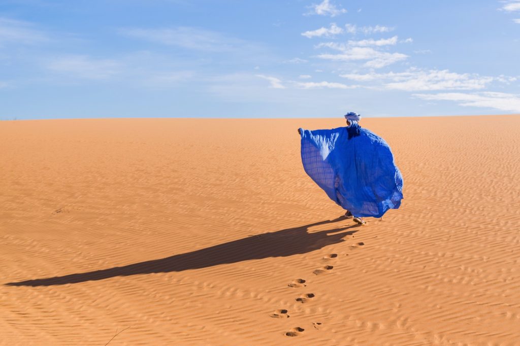 Dunes dans l'Adrar mauritanien