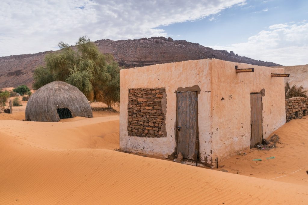 Maison dans le village de Tergit