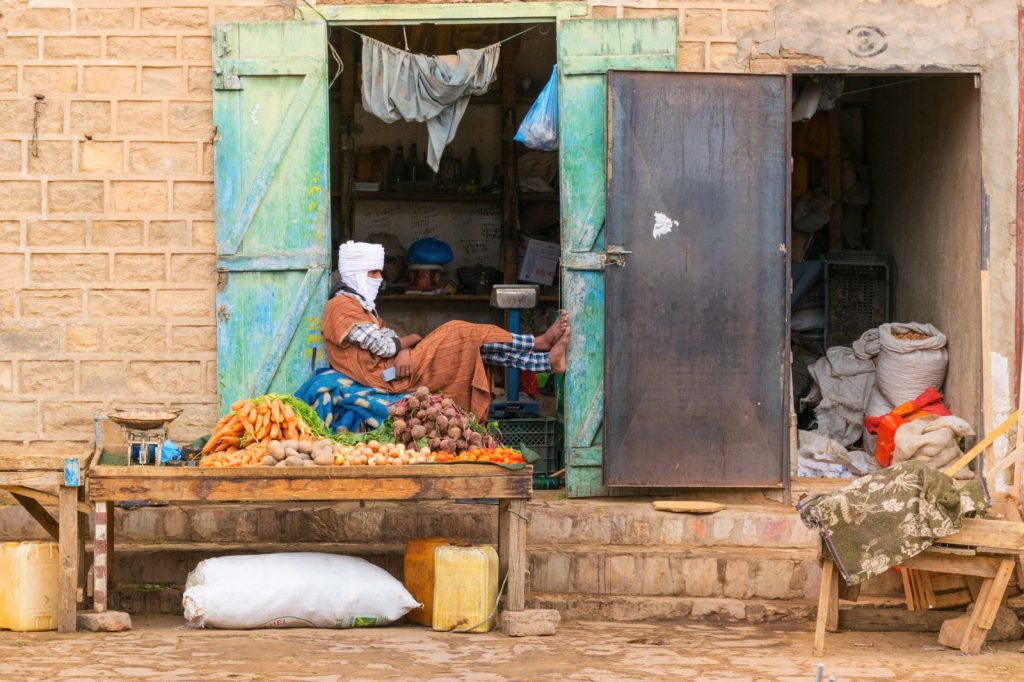 Marché d'Atar en Mauritanie