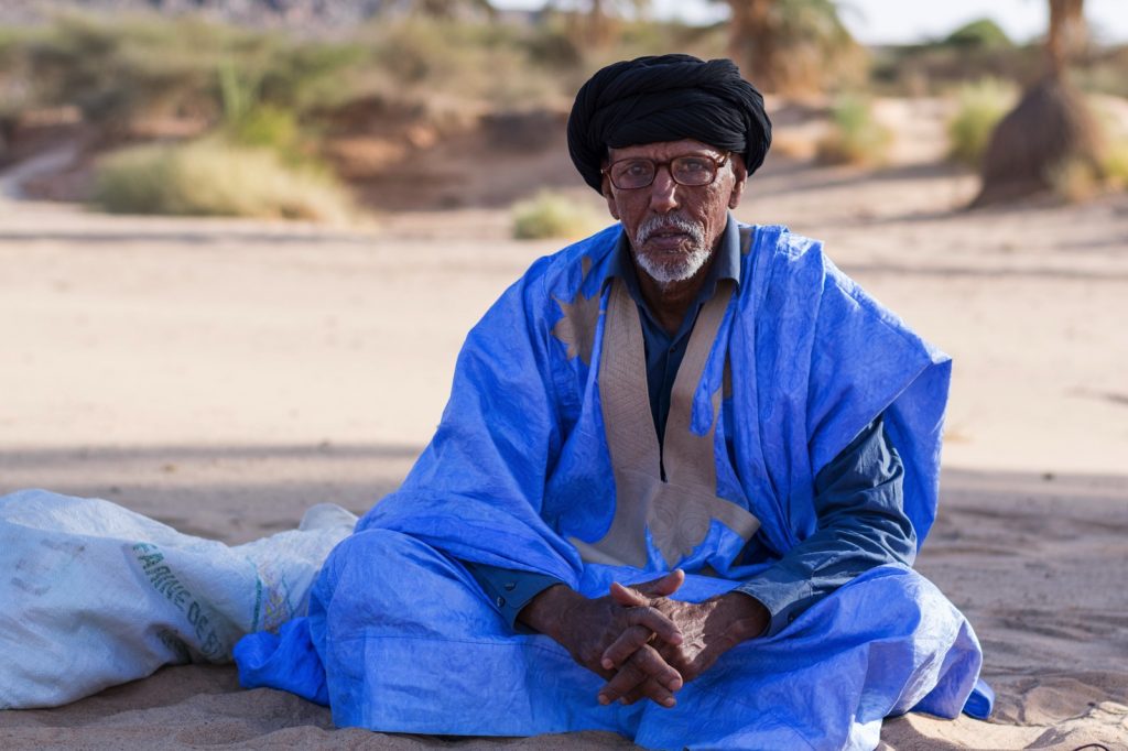 Portrait d'un mauritanien