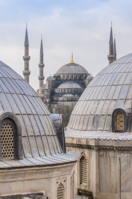 Mosquée Bleue depuis Sainte-Sophie