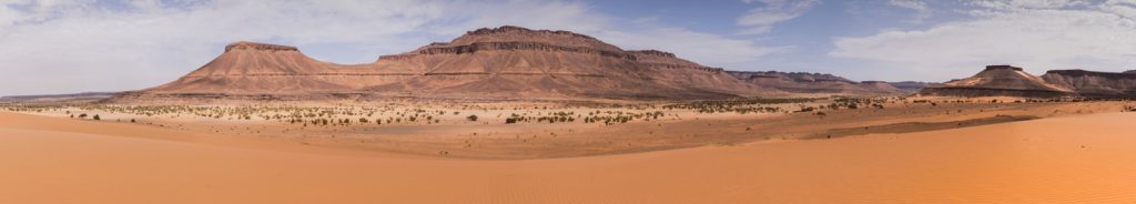 Panorama en Mauritanie dans l'Adrar
