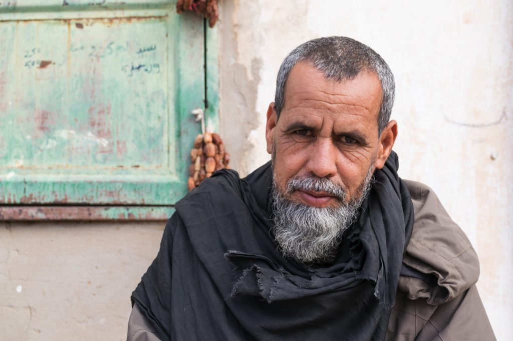 Portrait d'Ahmed sur le marché d'Atar