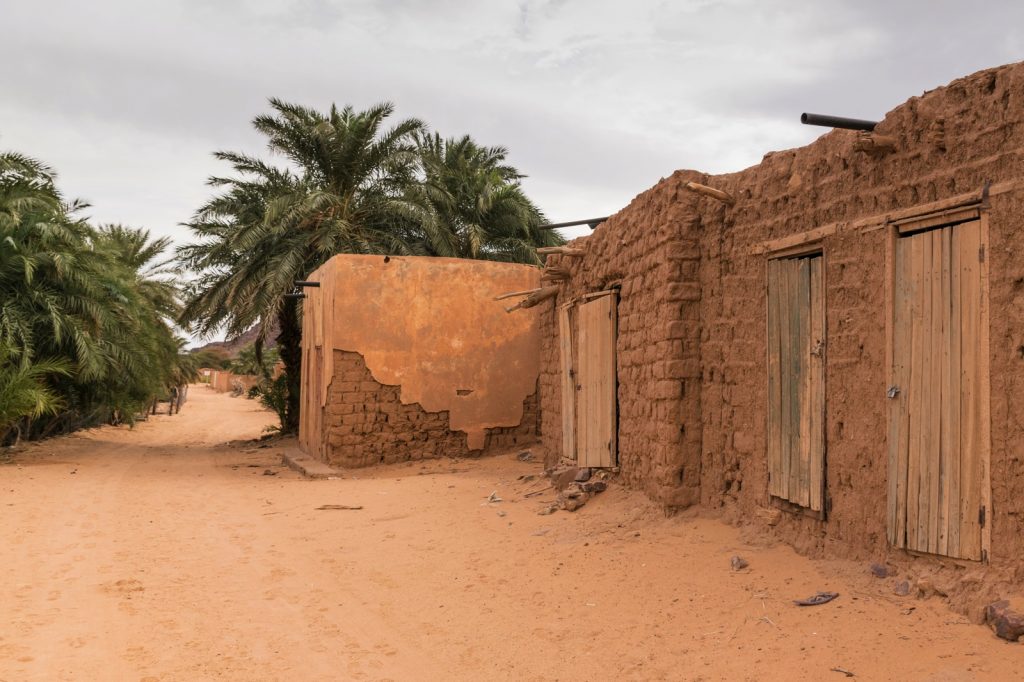 Randonnée en Mauritanie : village abandonné