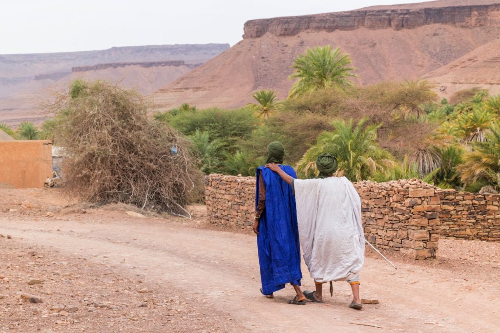 Village de Tergit en Mauritanie