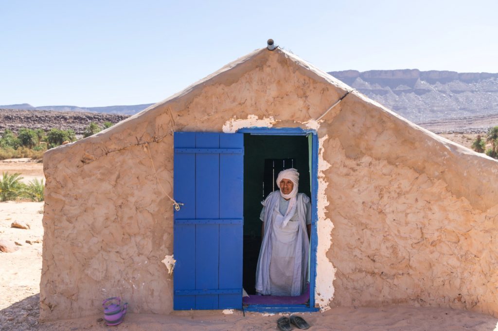 Village dans l'oued Seguelil