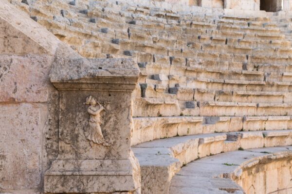 Amphithéâtre de Jerash en Jordanie