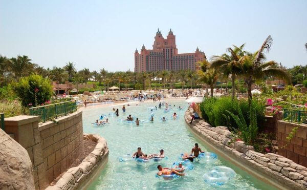 Aquaventure water park, parc aquatique à Dubai