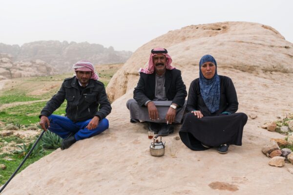 Bédouin en Jordanie