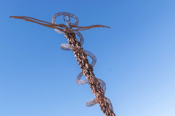 Croix de Moïse sur le Mont Nébo en Jordanie