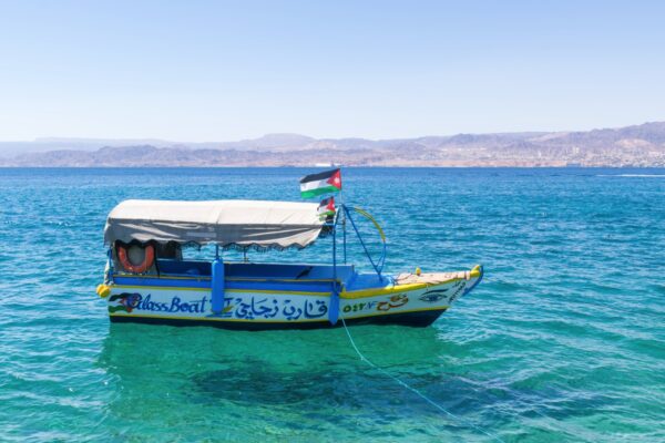 Glass boat à Aqaba en Jordanie